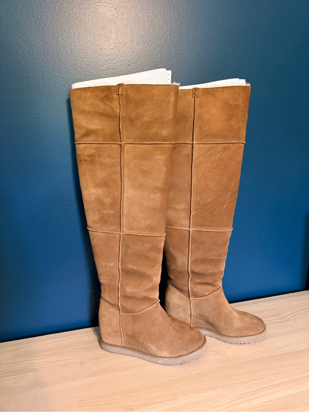 UGG Knee-High Boots in Camel